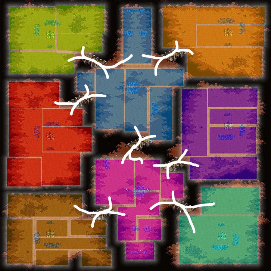 the map